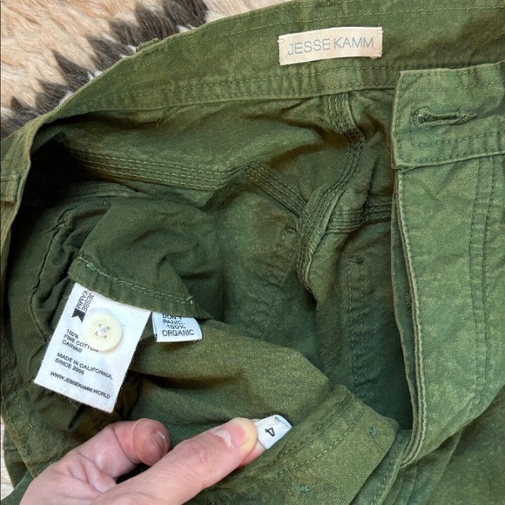 Jesse Kamm Forest Green Handy Pants - Picture 12 of 16